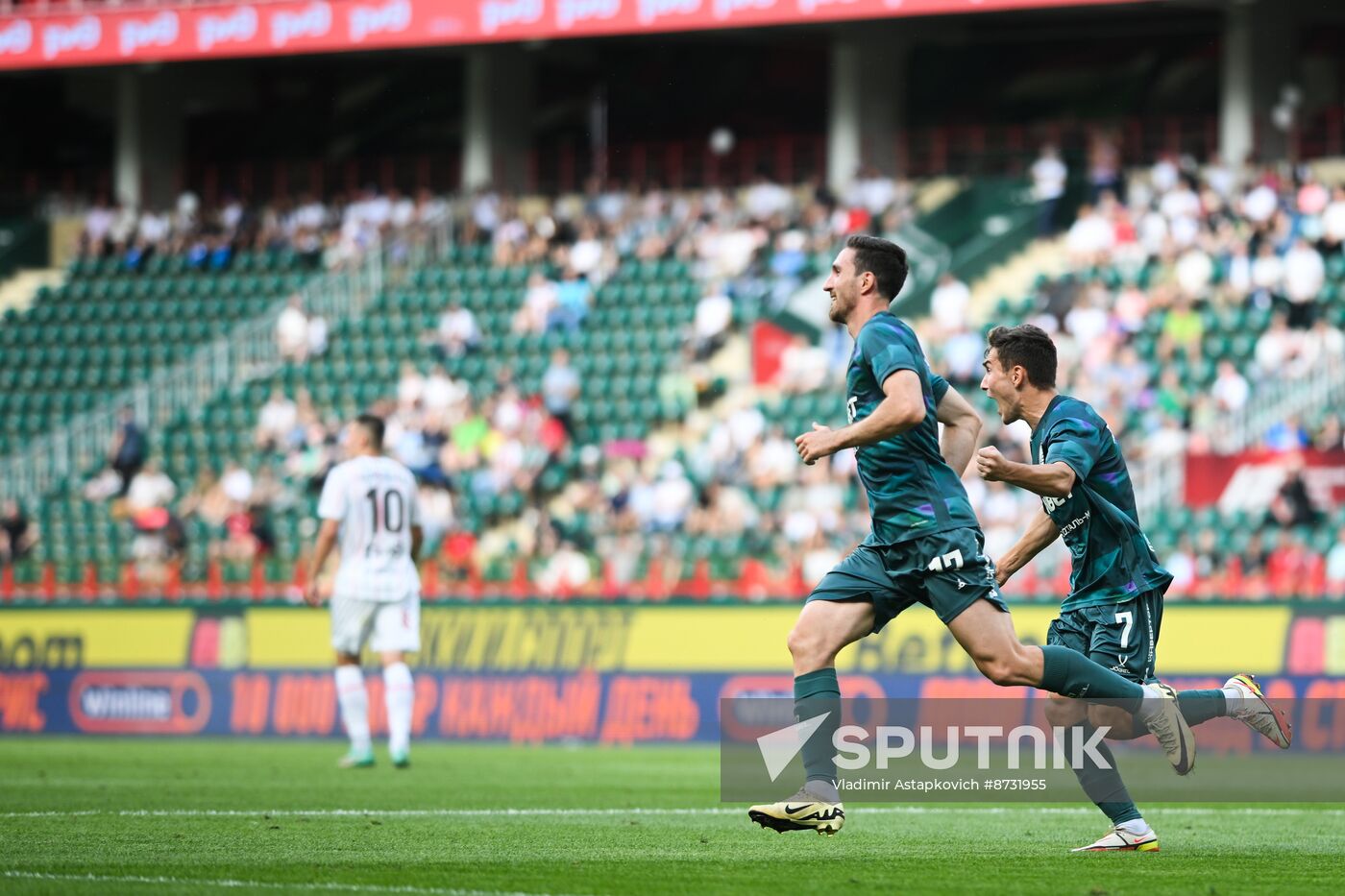 Russia Soccer Premier-League Lokomotiv - Akron