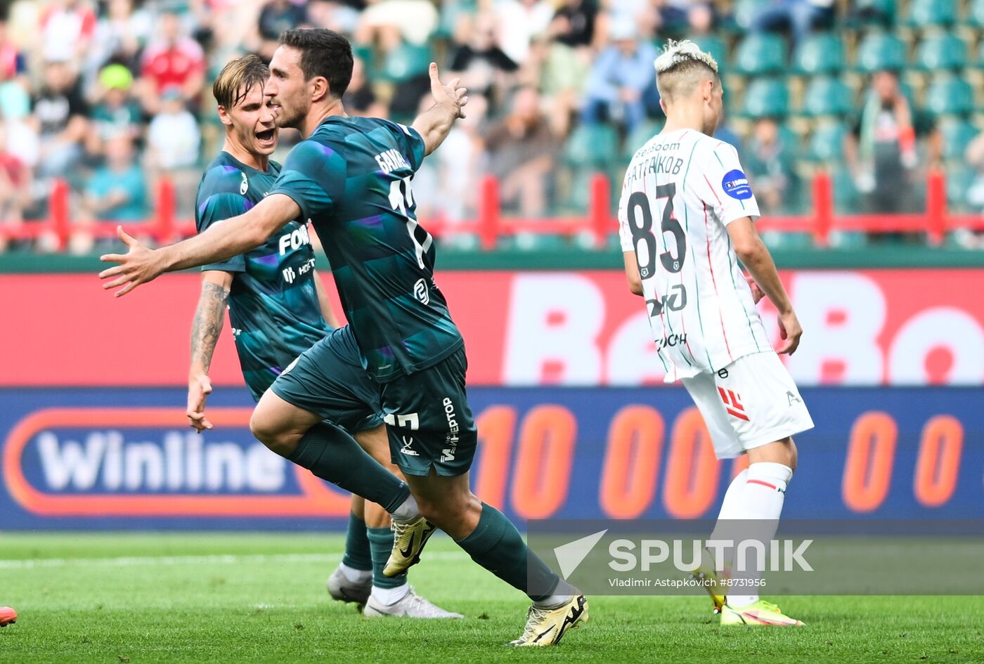 Russia Soccer Premier-League Lokomotiv - Akron