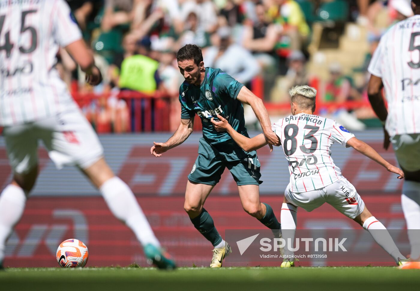 Russia Soccer Premier-League Lokomotiv - Akron