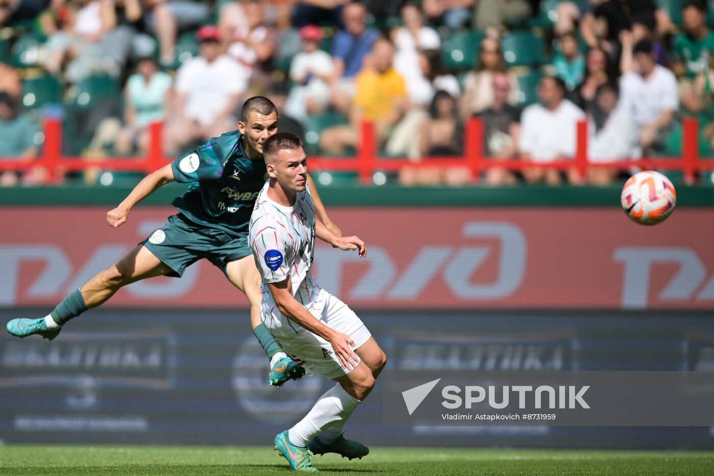 Russia Soccer Premier-League Lokomotiv - Akron