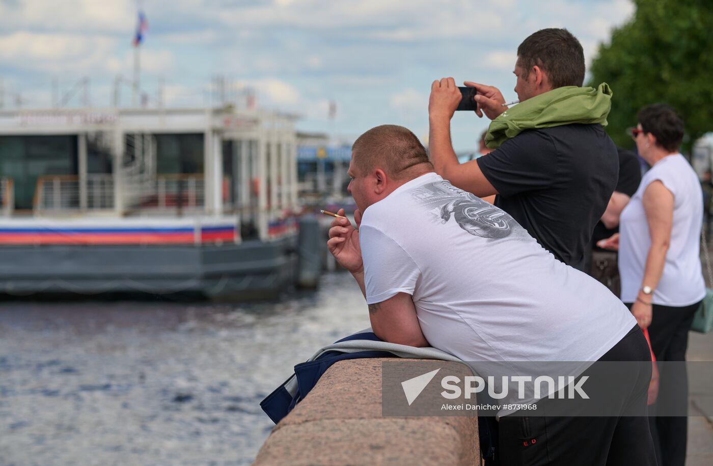 Russia Navy Day Preparations