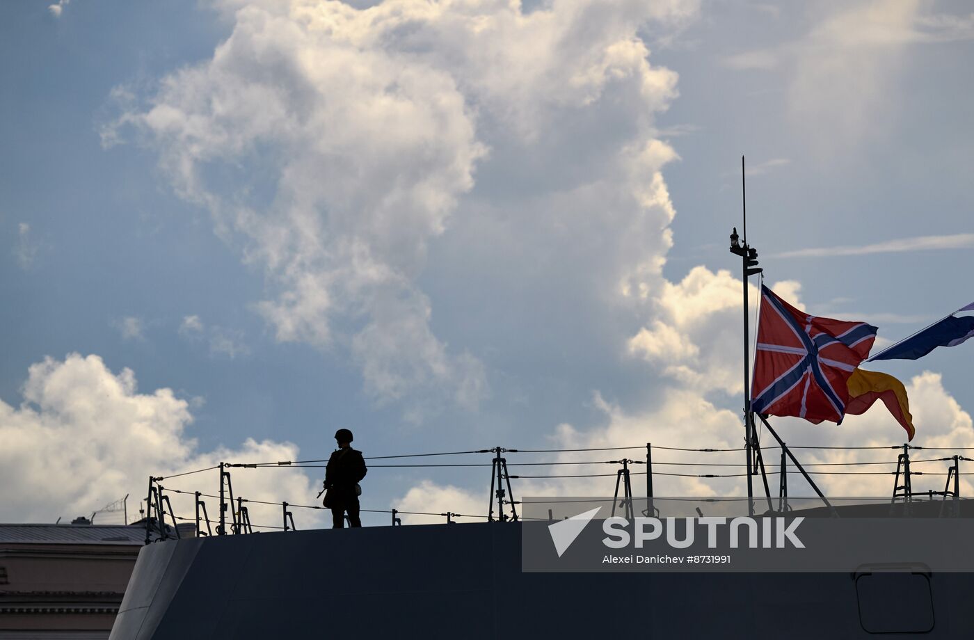 Russia Navy Day Preparations