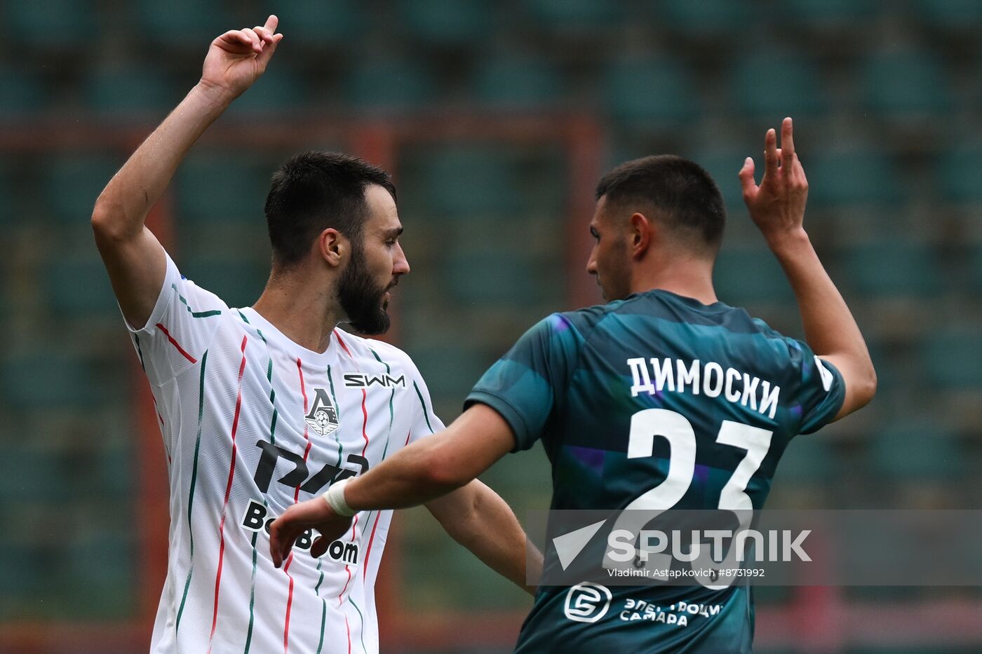 Russia Soccer Premier-League Lokomotiv - Akron