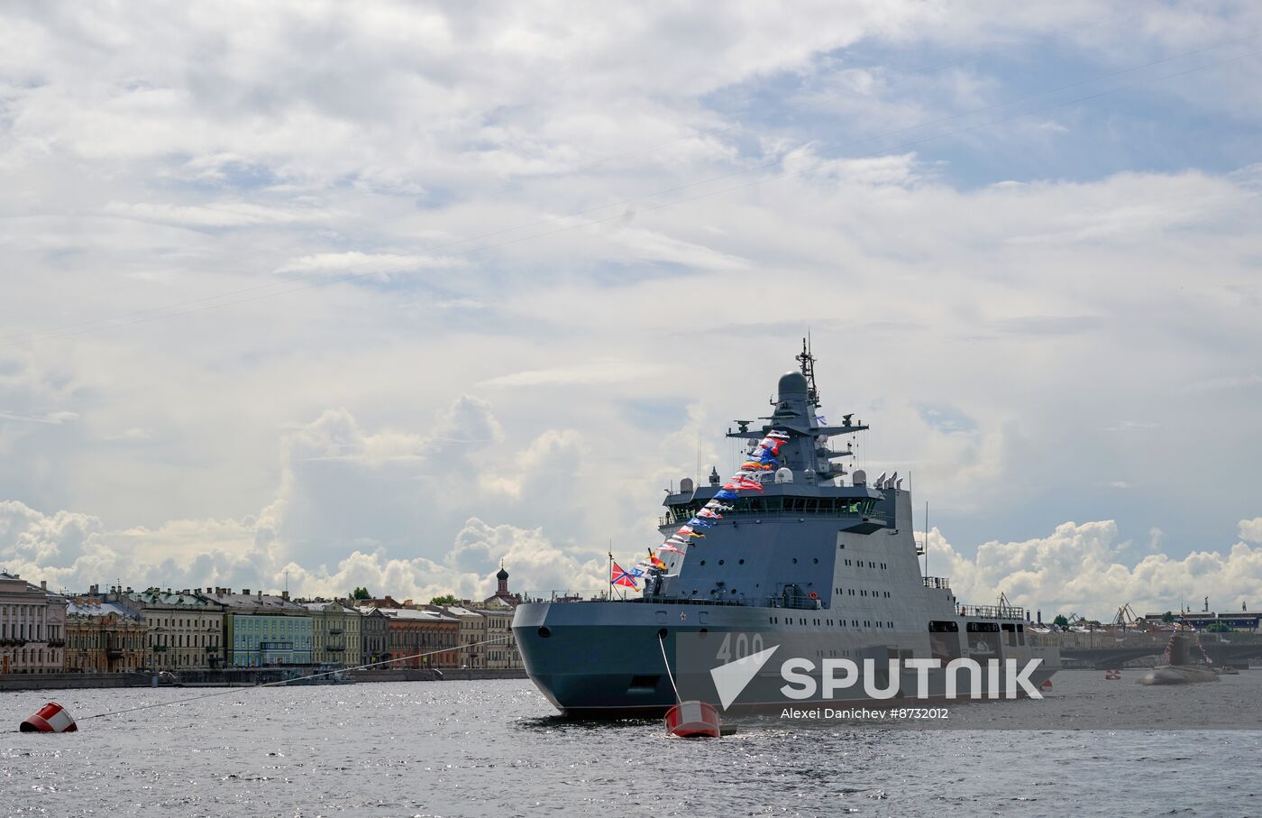 Russia Navy Day Preparations