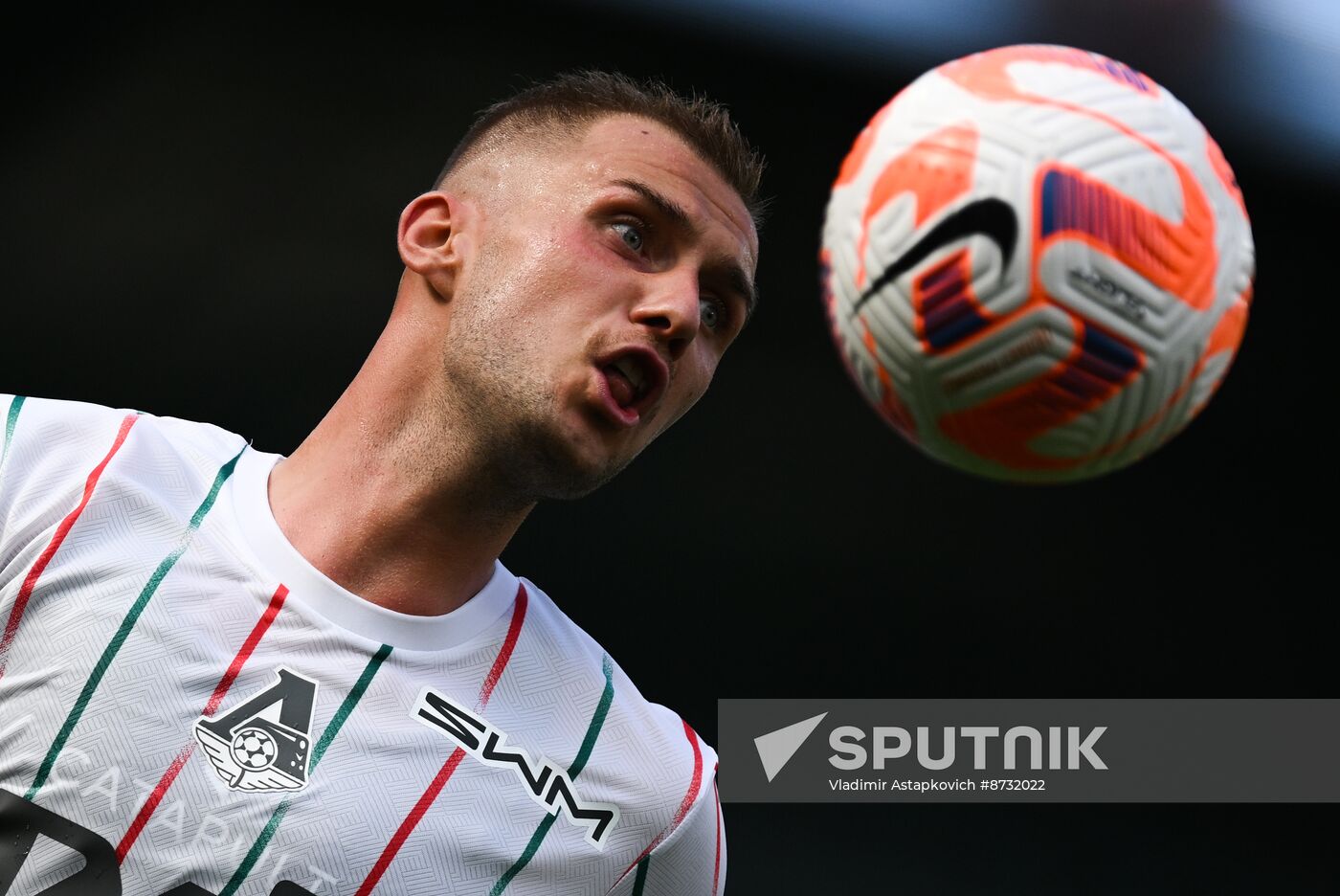 Russia Soccer Premier-League Lokomotiv - Akron