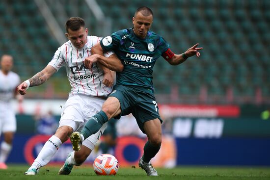 Russia Soccer Premier-League Lokomotiv - Akron