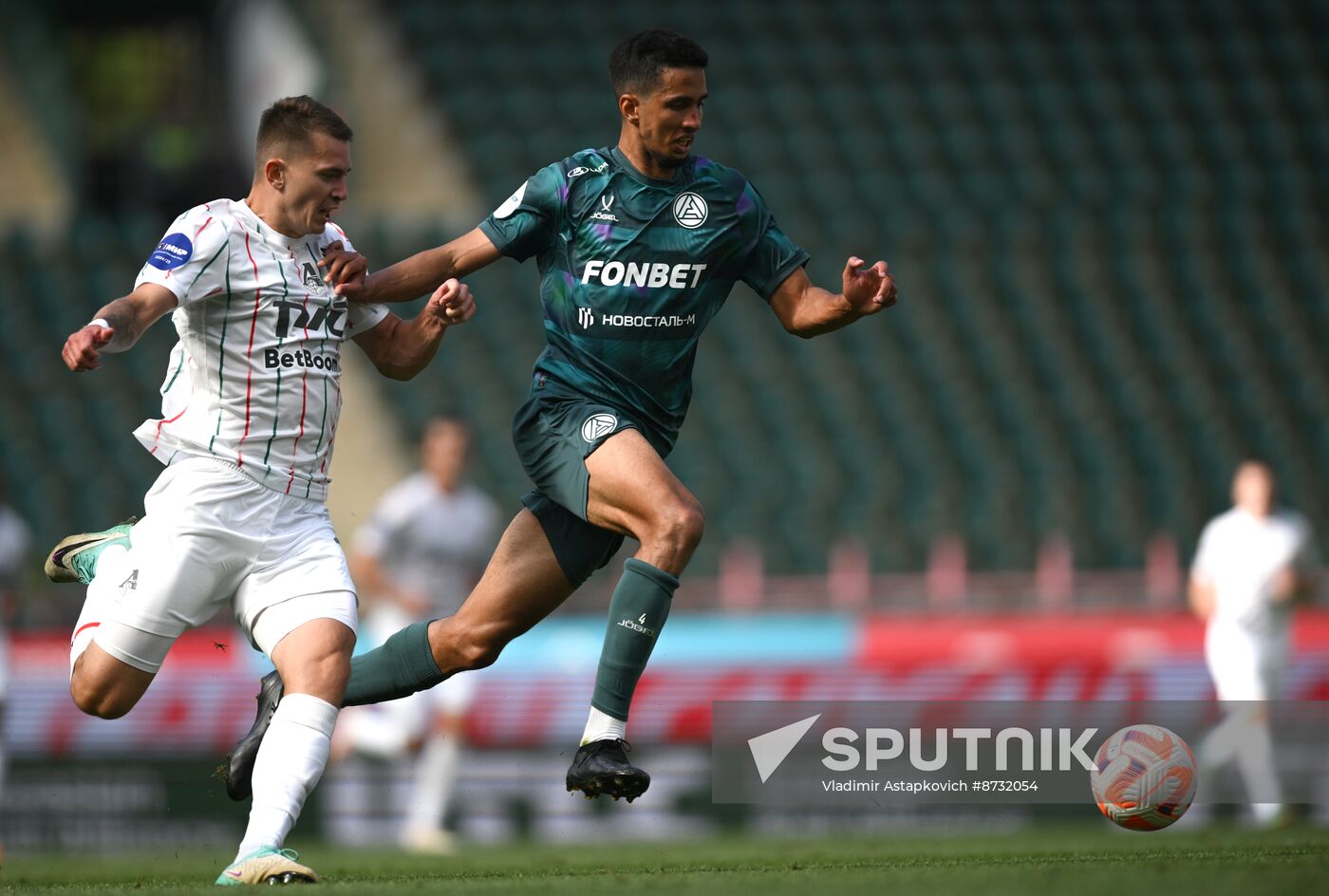 Russia Soccer Premier-League Lokomotiv - Akron