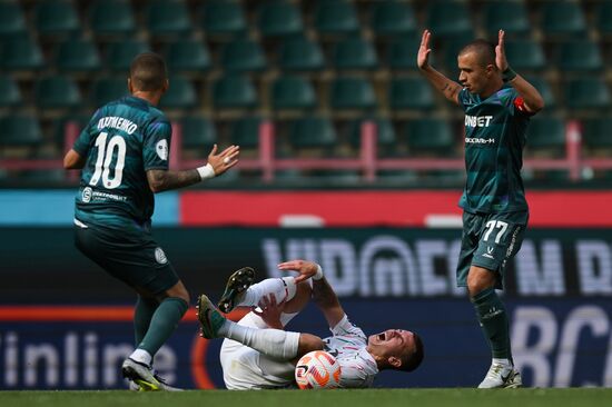 Russia Soccer Premier-League Lokomotiv - Akron