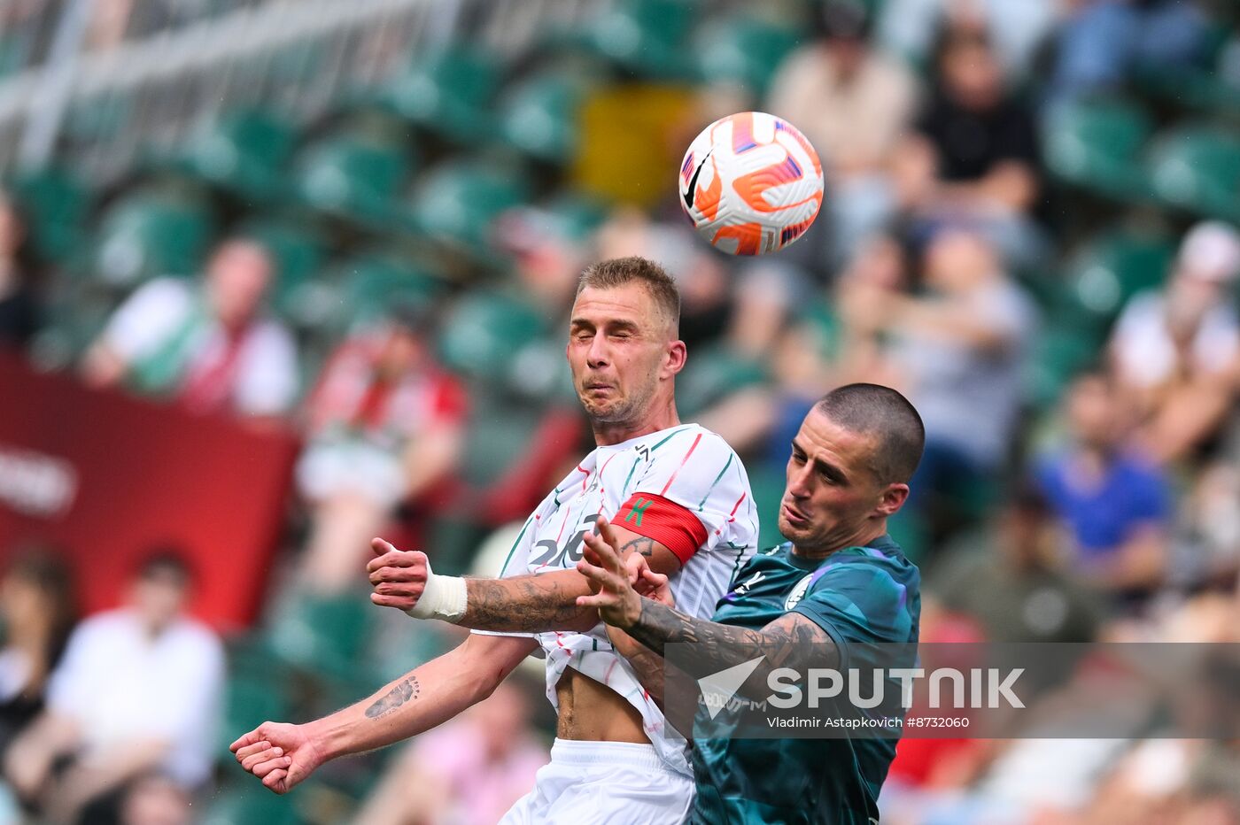 Russia Soccer Premier-League Lokomotiv - Akron