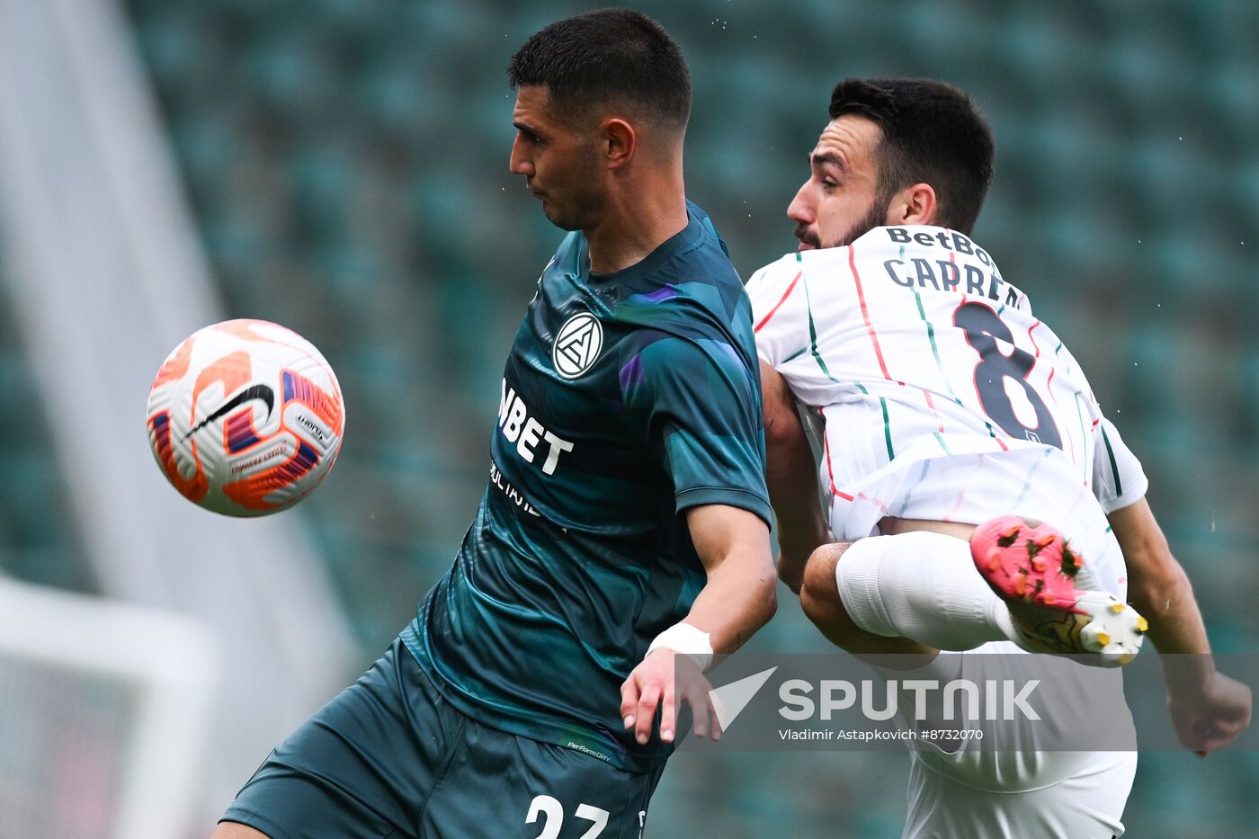 Russia Soccer Premier-League Lokomotiv - Akron