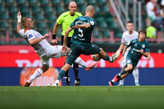 Russia Soccer Premier-League Lokomotiv - Akron