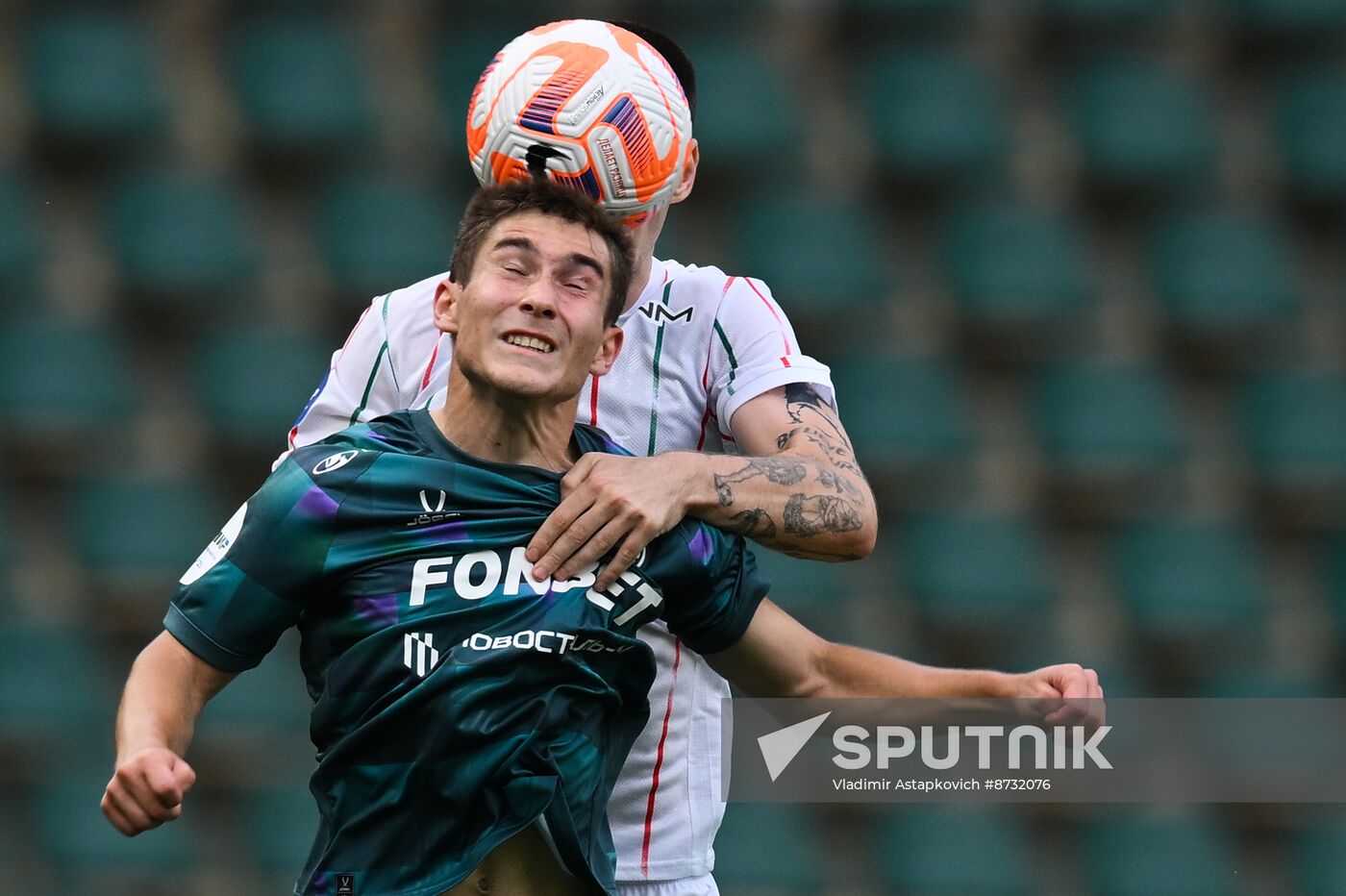Russia Soccer Premier-League Lokomotiv - Akron
