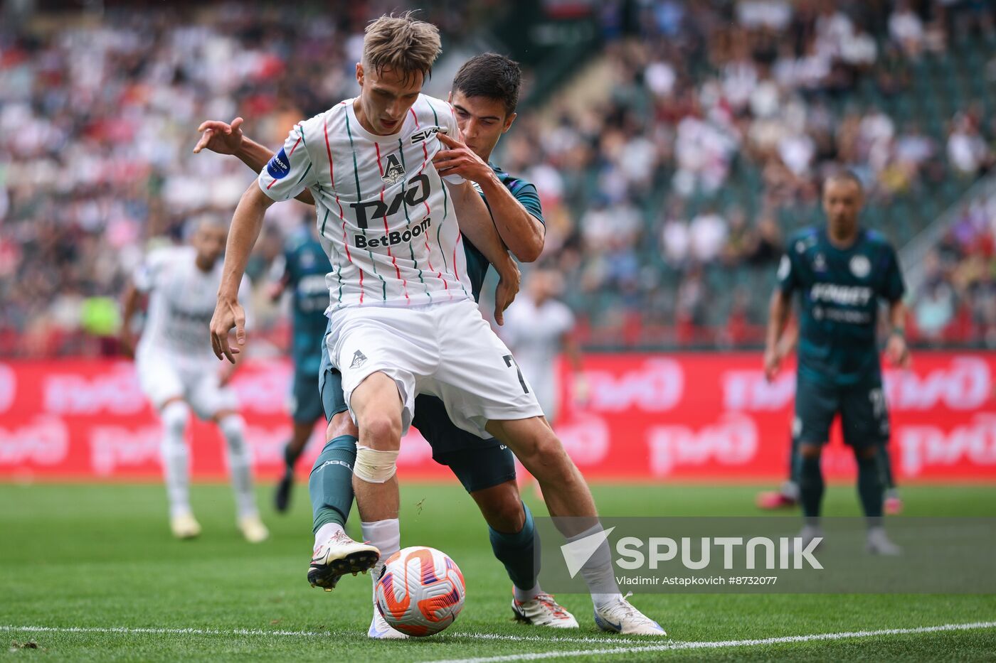 Russia Soccer Premier-League Lokomotiv - Akron