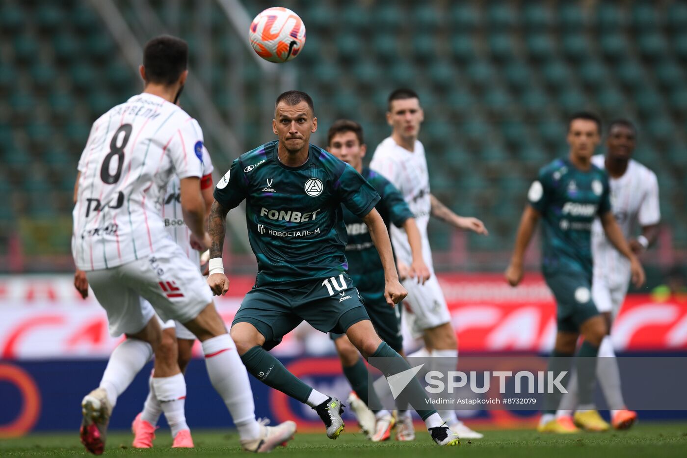 Russia Soccer Premier-League Lokomotiv - Akron