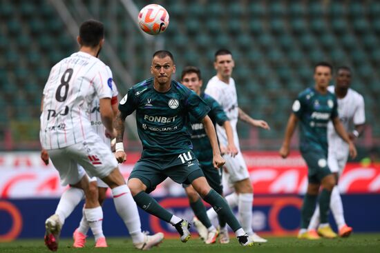 Russia Soccer Premier-League Lokomotiv - Akron