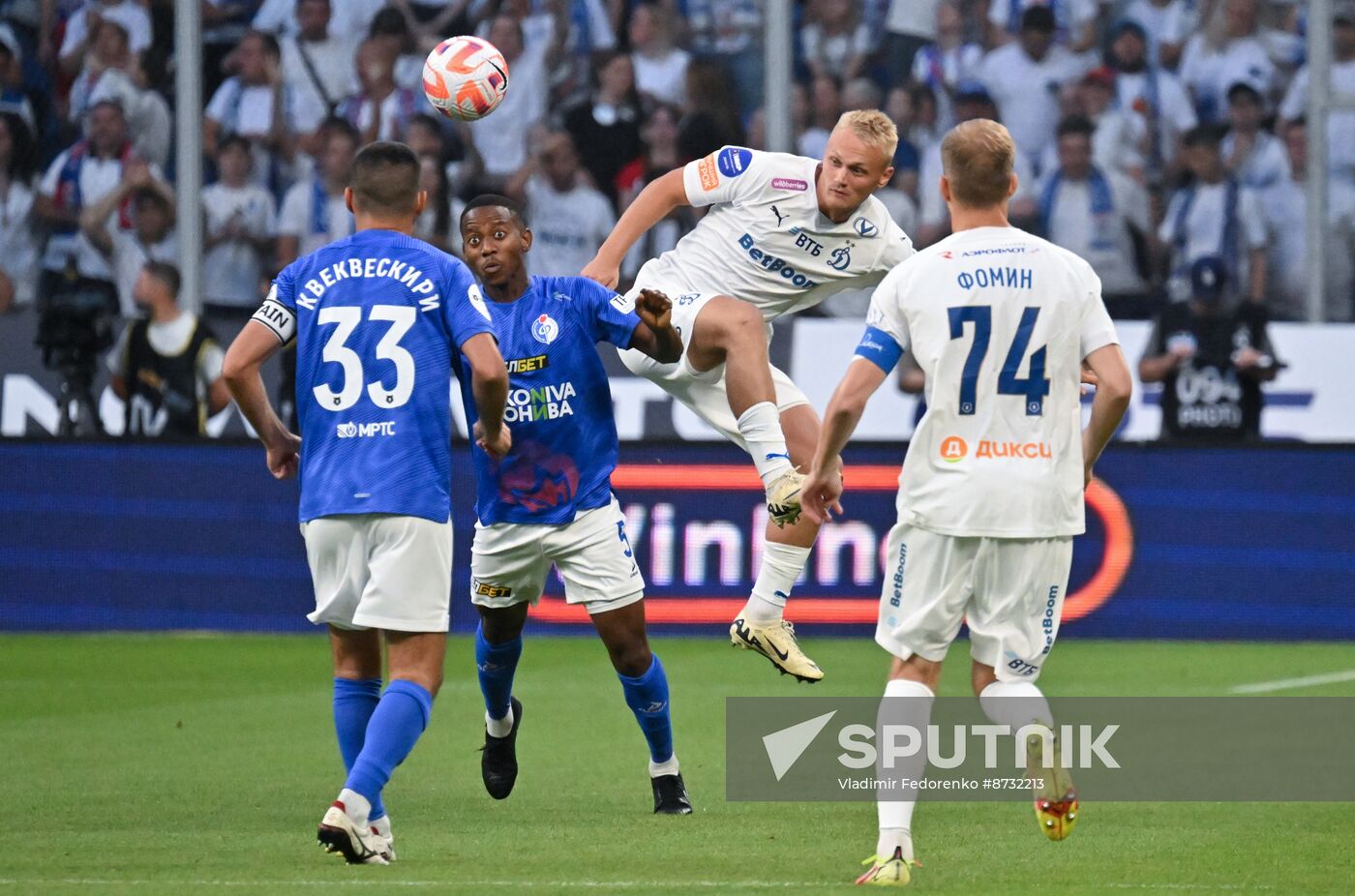 Russia Soccer Premier-League Dynamo - Fakel