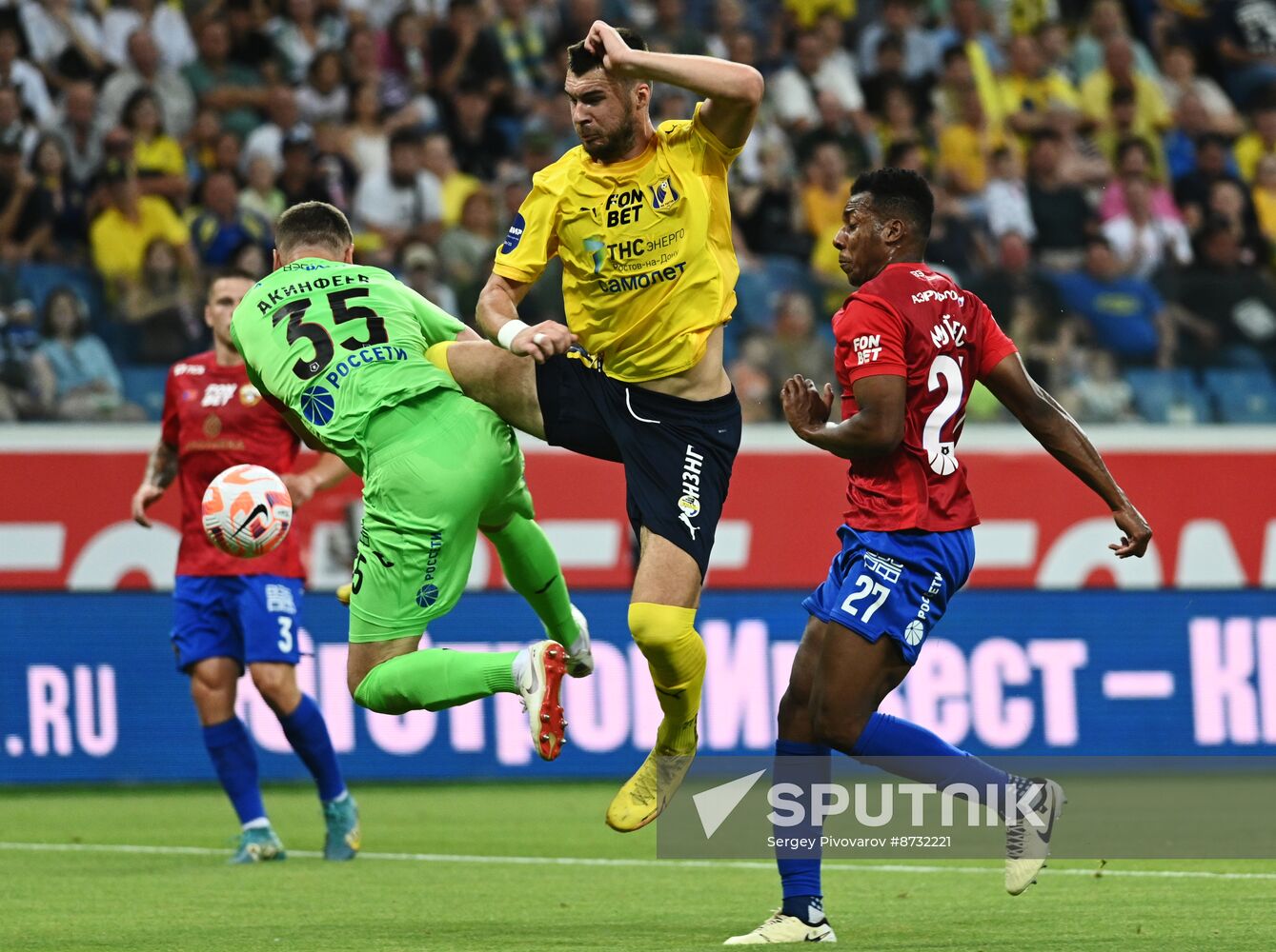 Russia Soccer Premier-League Rostov - CSKA