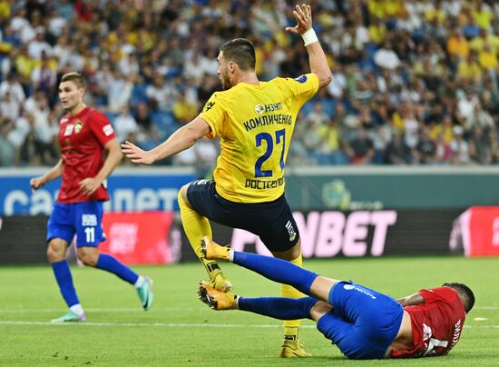 Russia Soccer Premier-League Rostov - CSKA