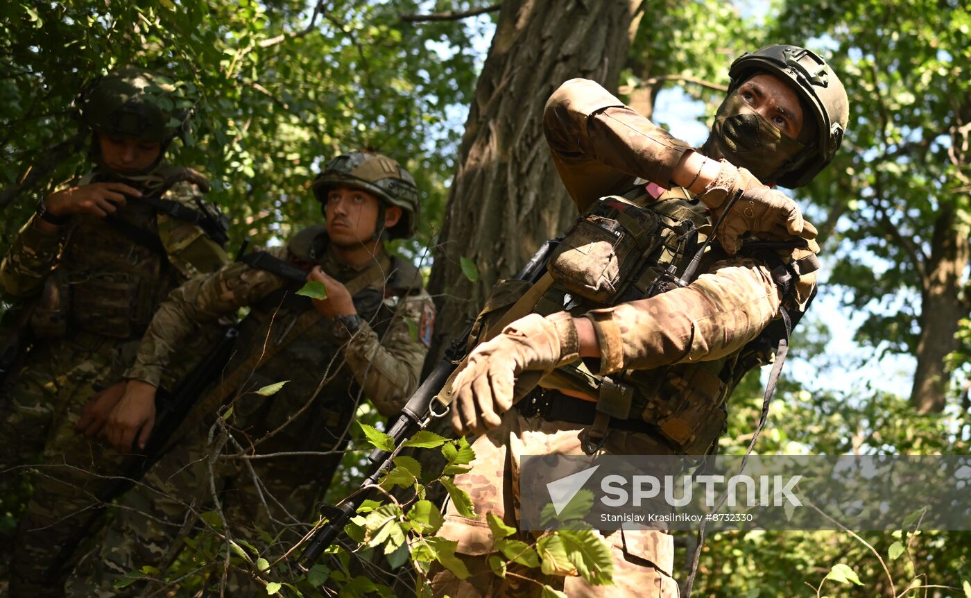 Russia Ukraine Military Operation Assault Units Tactical Medicine Training