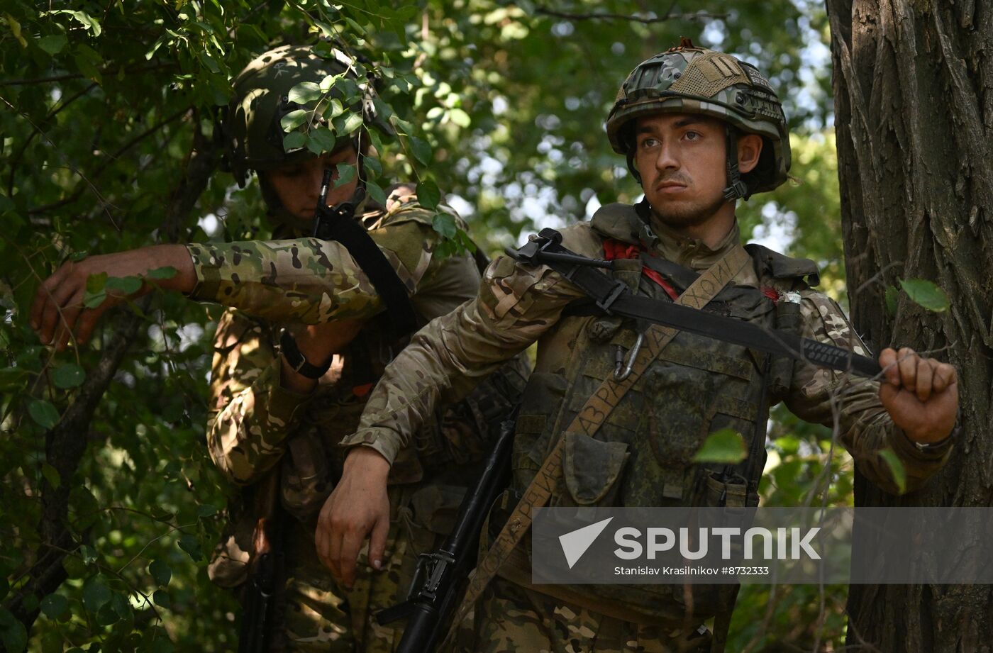 Russia Ukraine Military Operation Assault Units Tactical Medicine Training