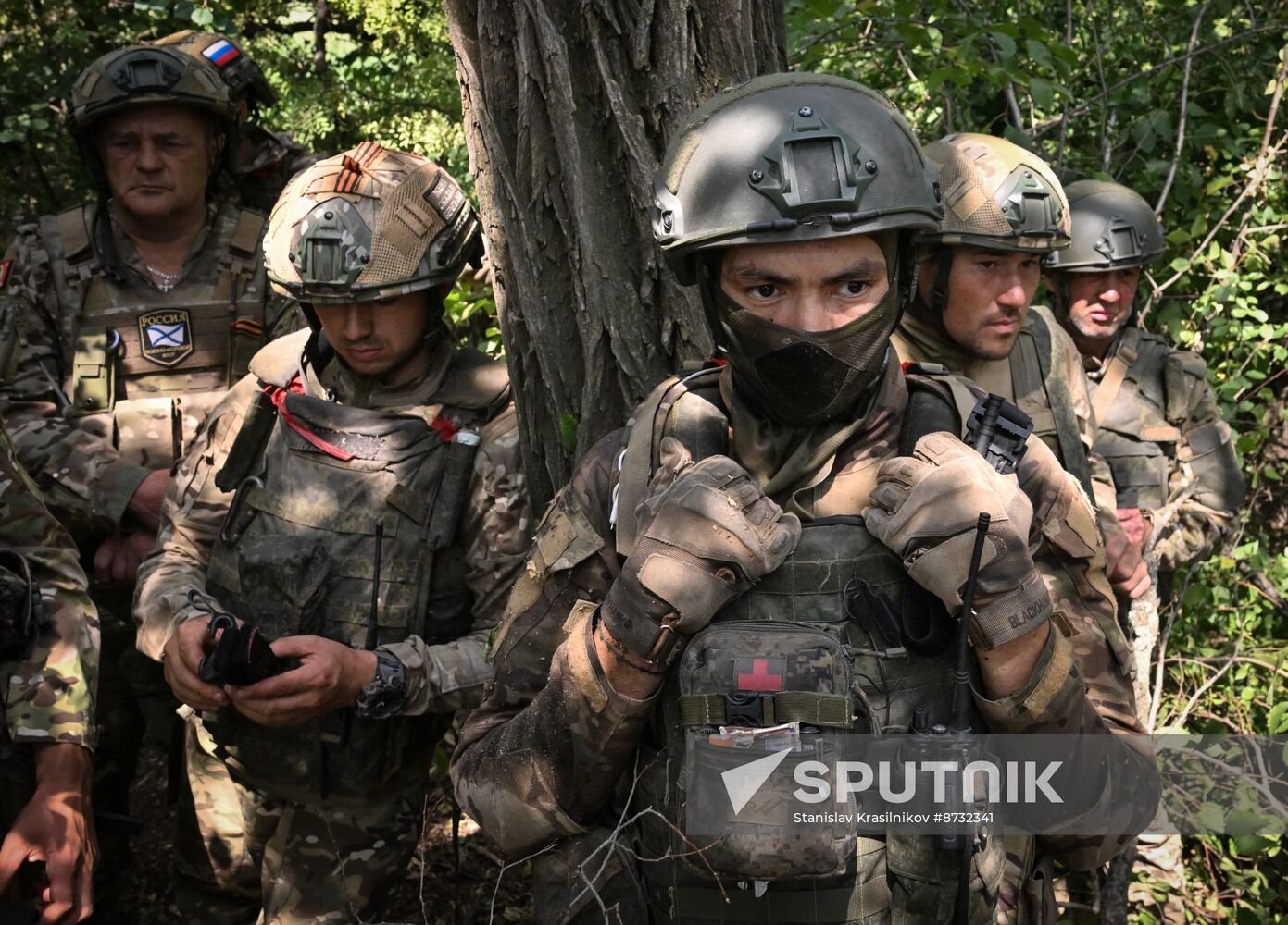 Russia Ukraine Military Operation Assault Units Tactical Medicine Training