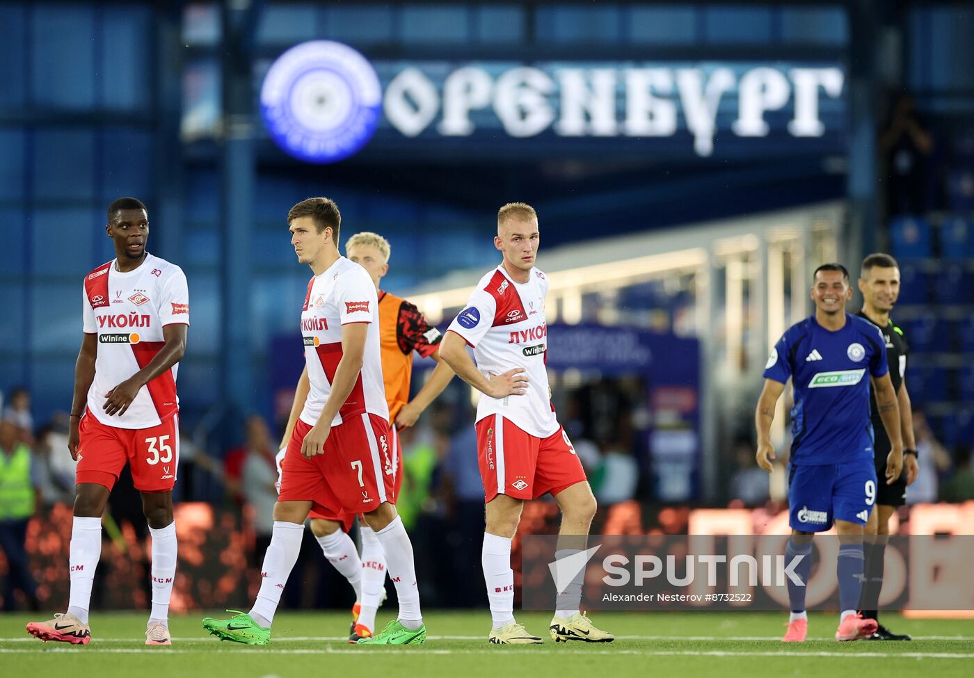 Russia Soccer Premier-League Orenburg - Spartak