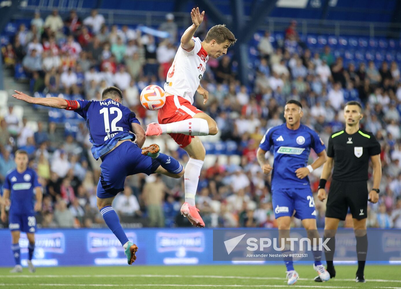 Russia Soccer Premier-League Orenburg - Spartak