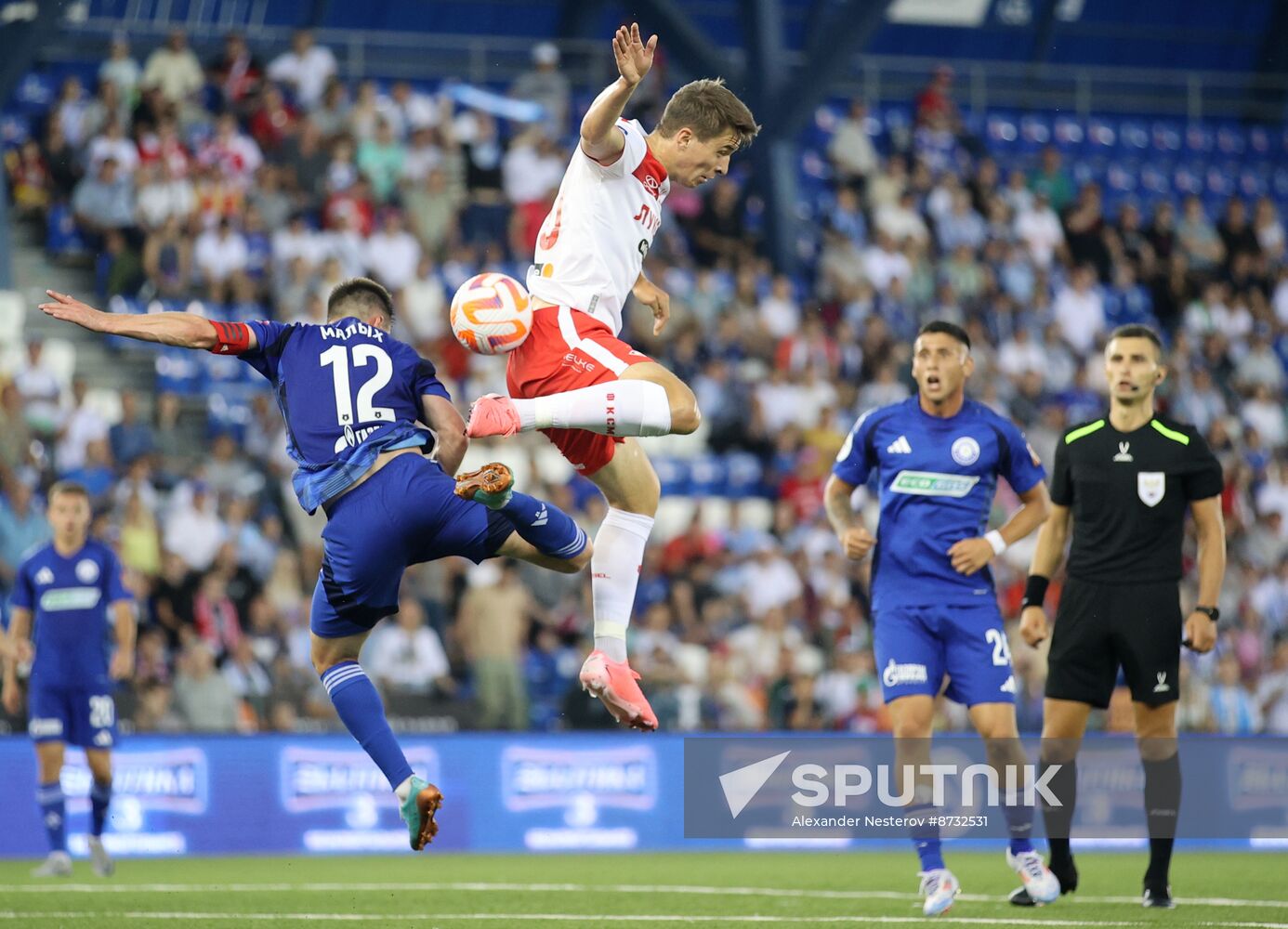 Russia Soccer Premier-League Orenburg - Spartak