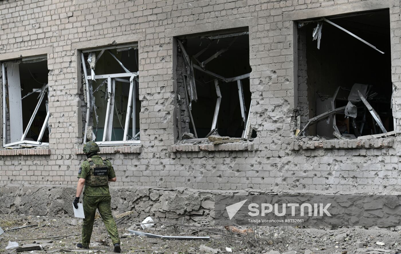 Russia Ukraine Military Operation Shelling