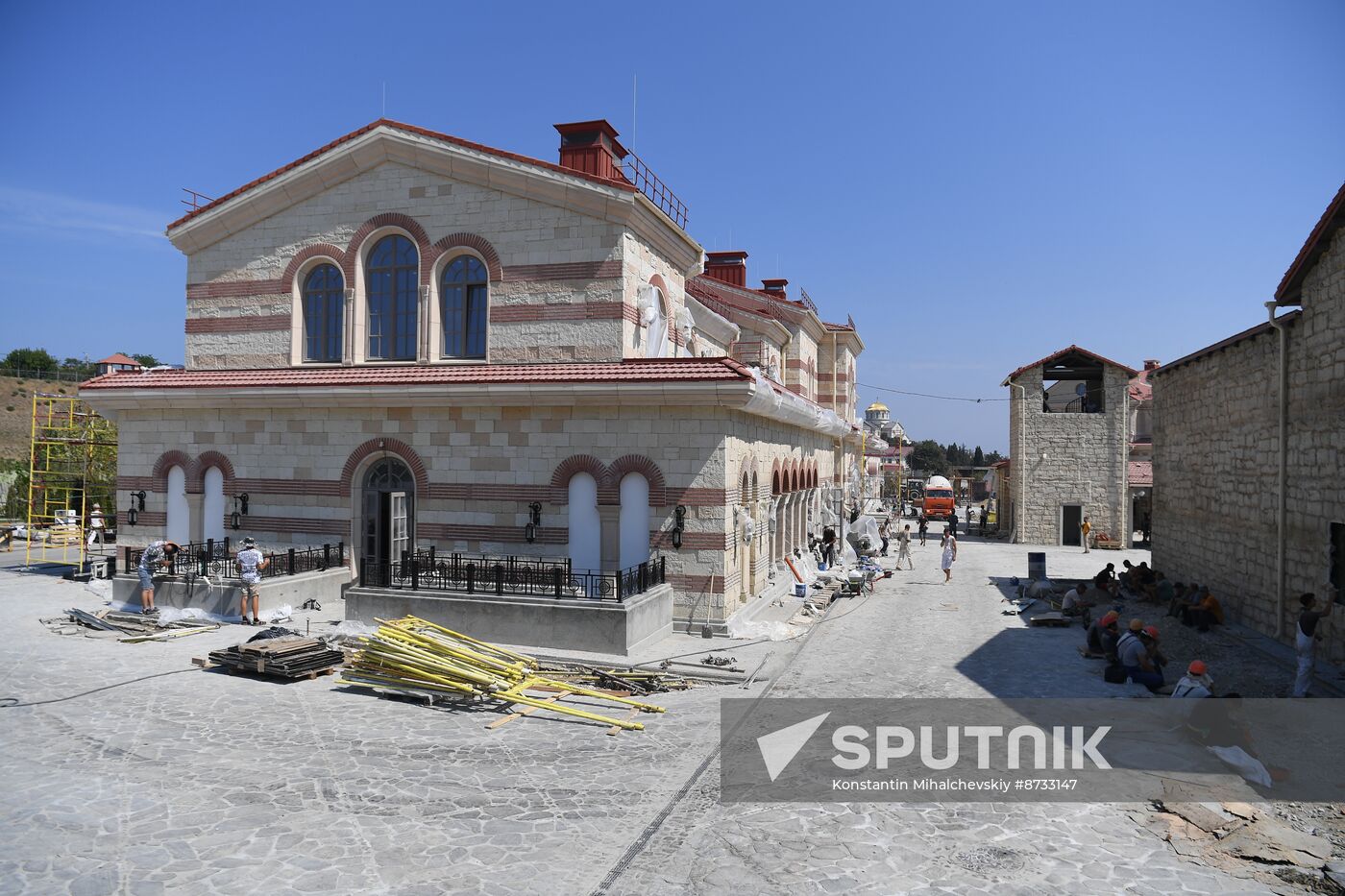 Russia Crimea Church Museum Complex