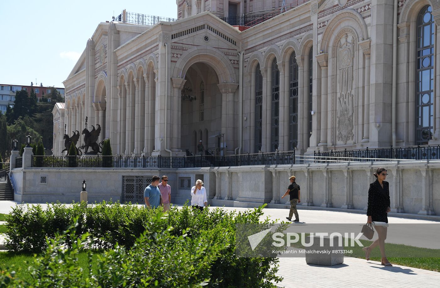 Russia Crimea Church Museum Complex