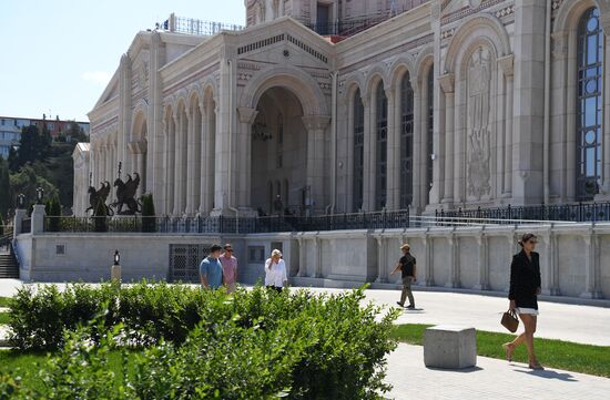 Russia Crimea Church Museum Complex