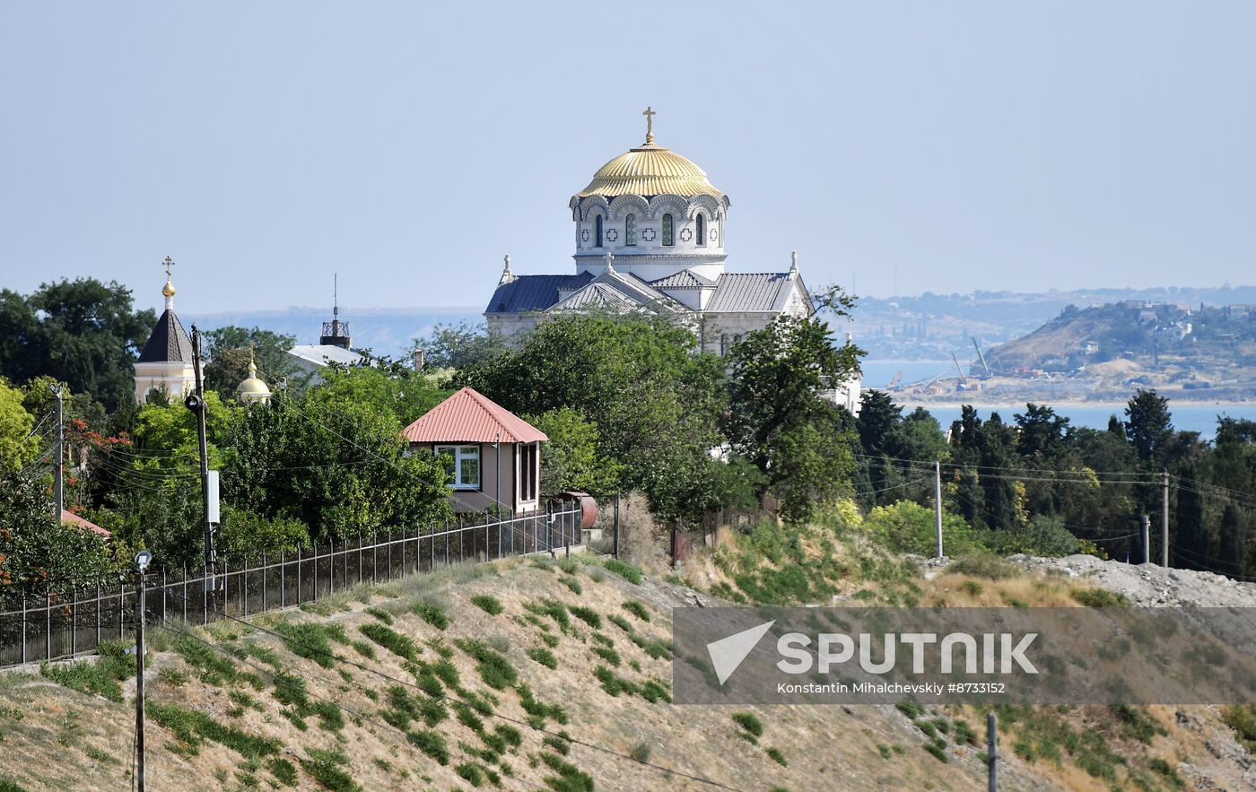 Russia Crimea Church Museum Complex