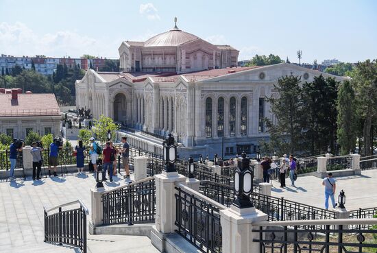 Russia Crimea Church Museum Complex