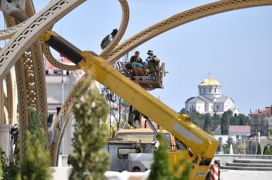 Russia Crimea Church Museum Complex