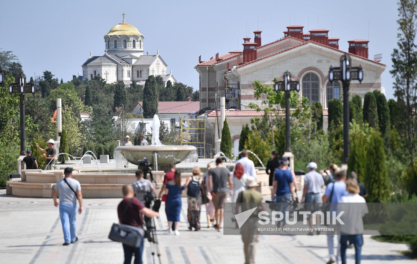 Russia Crimea Church Museum Complex