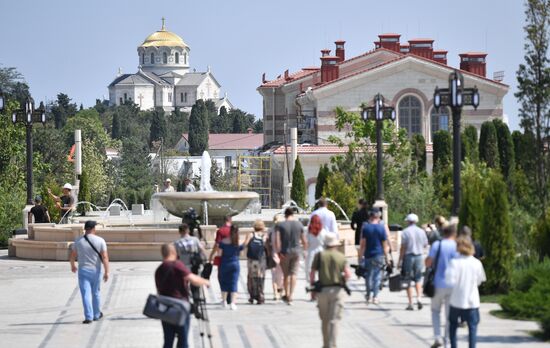 Russia Crimea Church Museum Complex