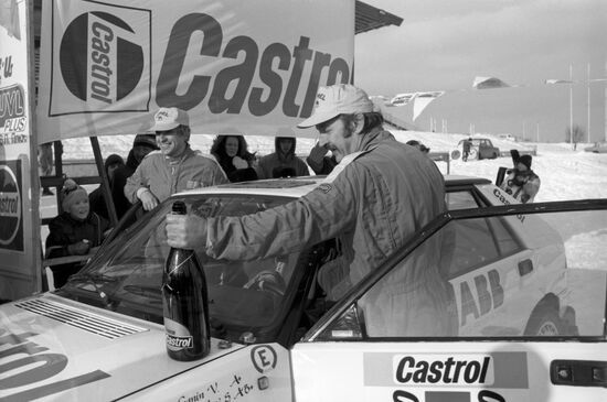Castrol Rally - Russian Winter in Moscow
