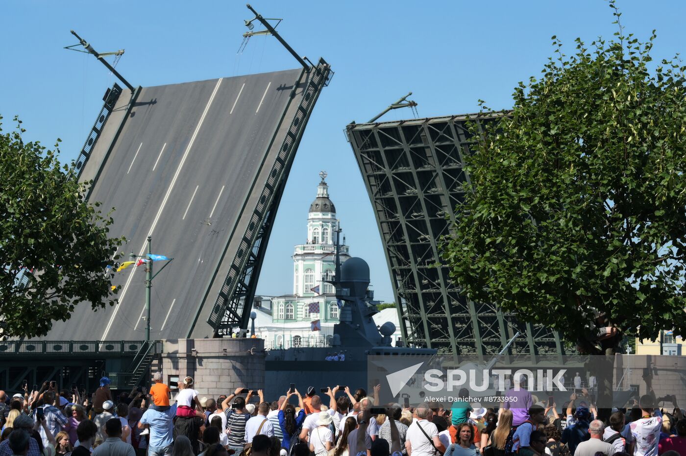 Russia Navy Day Parade Rehearsal