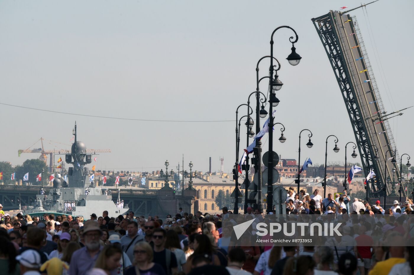 Russia Navy Day Parade Rehearsal