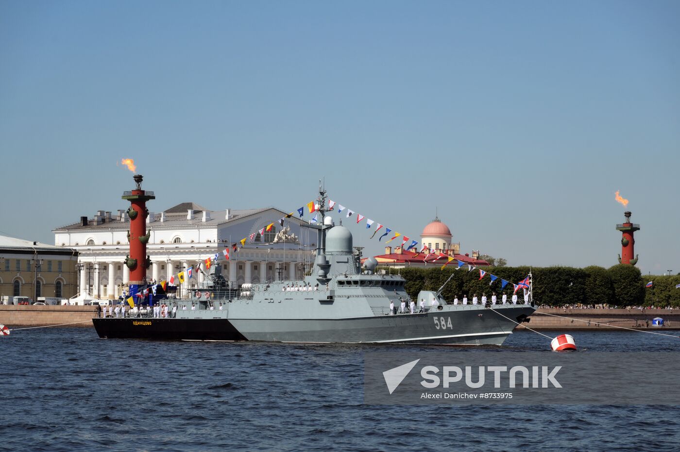 Russia Navy Day Parade Rehearsal