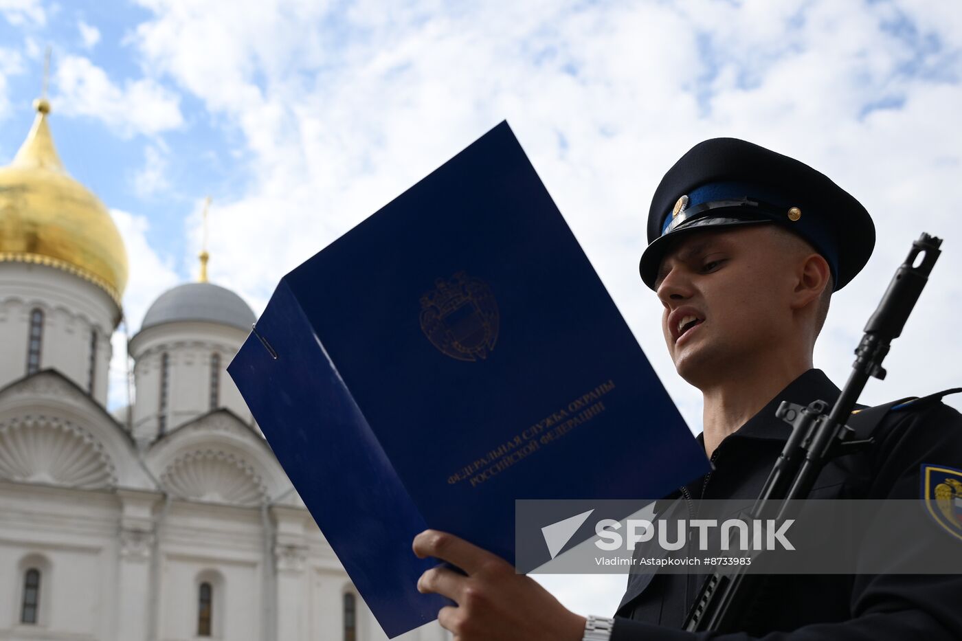 Russia Presidential Regiment Oath Taking