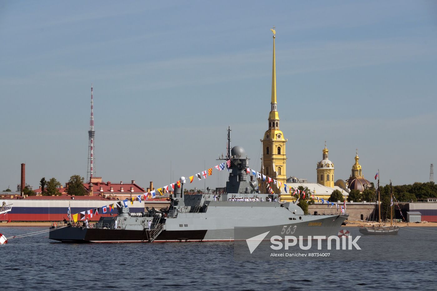 Russia Navy Day Parade Rehearsal