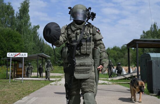 Russia Defence Engineer Troops Training