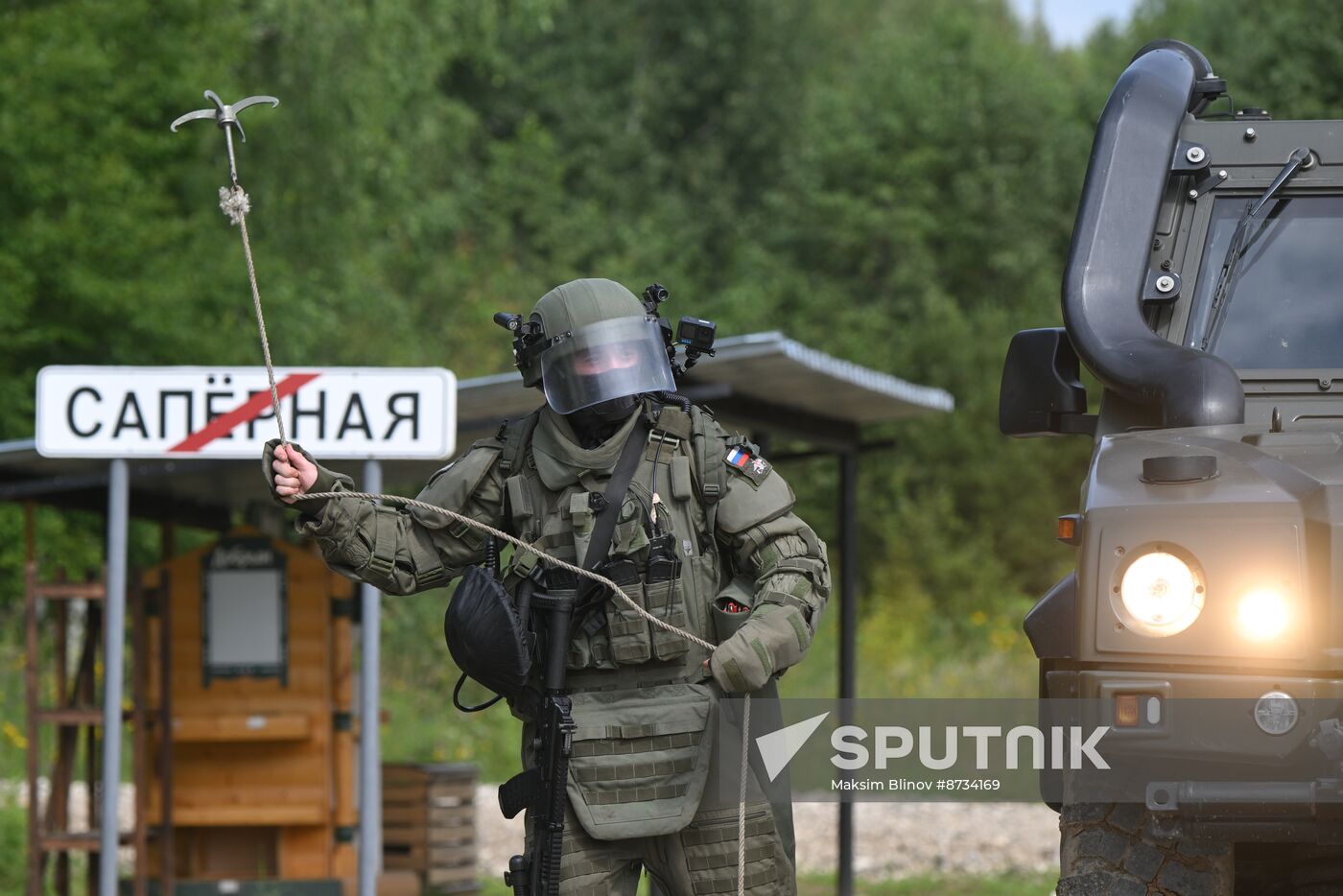 Russia Defence Engineer Troops Training