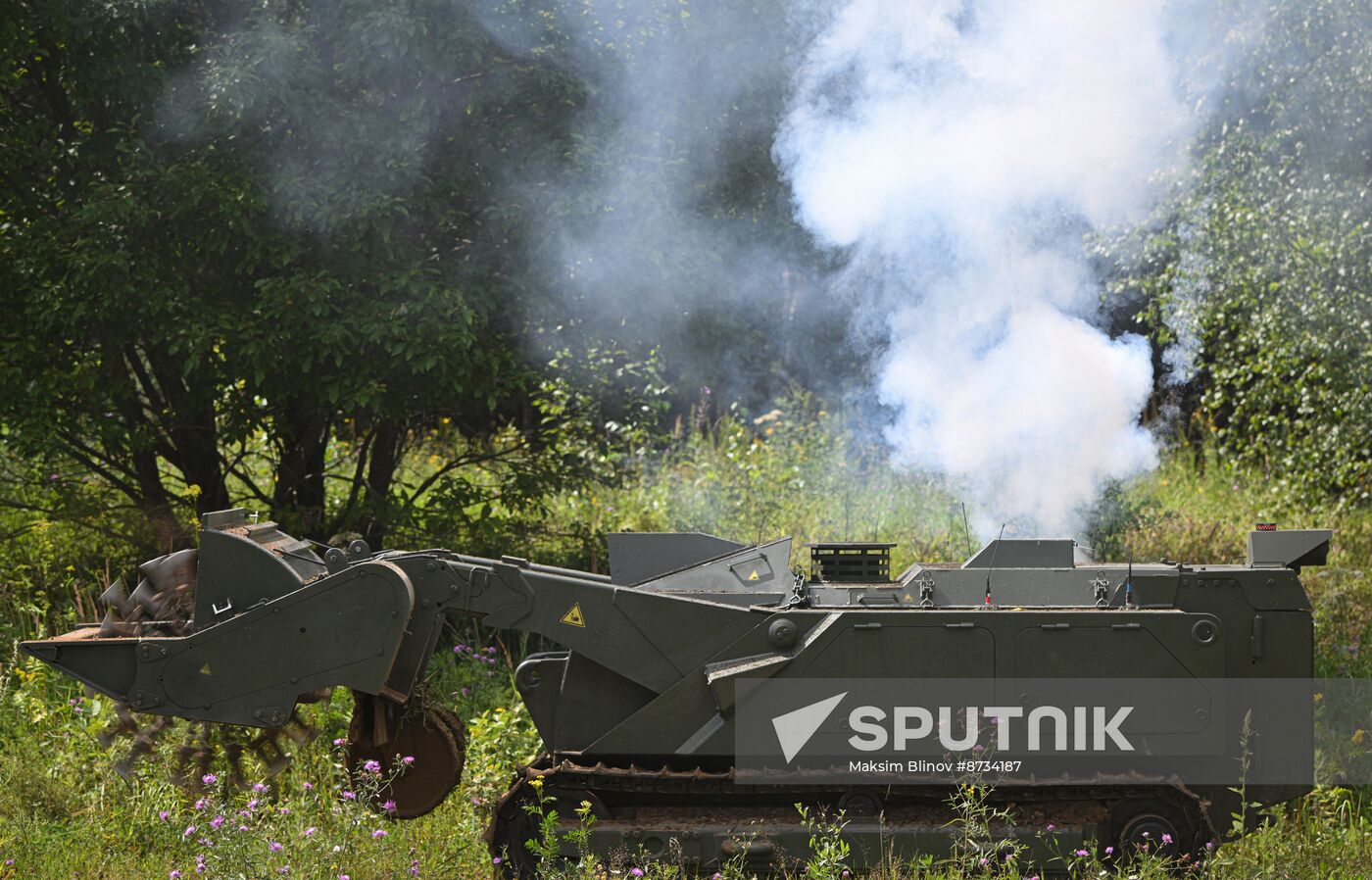 Russia Defence Engineer Troops Training