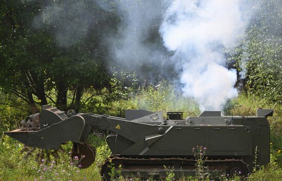 Russia Defence Engineer Troops Training