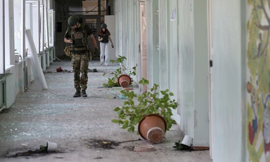 Russia Ukraine Military Operation Shelling