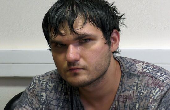 Russia Car Blast Suspect Detention