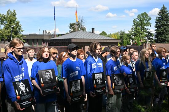 Russia Donbass War Child Victims Remembrance Day